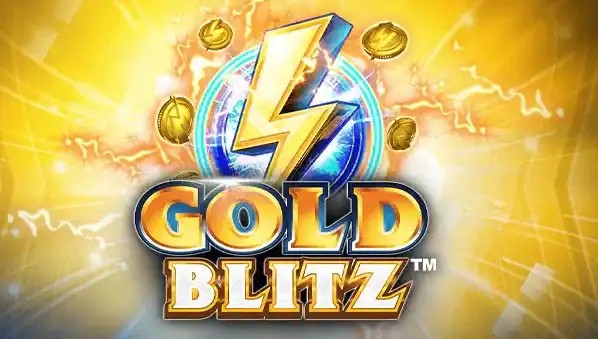 Gold Blitz logo by Fortune Factory Studios at CasinOK Casino