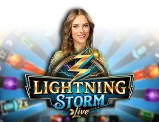 Live Casino logo of Lightning Storm from Evolution at CasinOK Casino