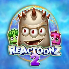 Reactoonz 2 casino game by Play'n GO – featured logo at CasinOK