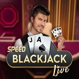 Live Casino logo of Speed Blackjack from Pragmatic Play at CasinOK