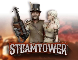 Enjoy Steam Tower Slot by NetEnt – logo hosted on casinok.ca